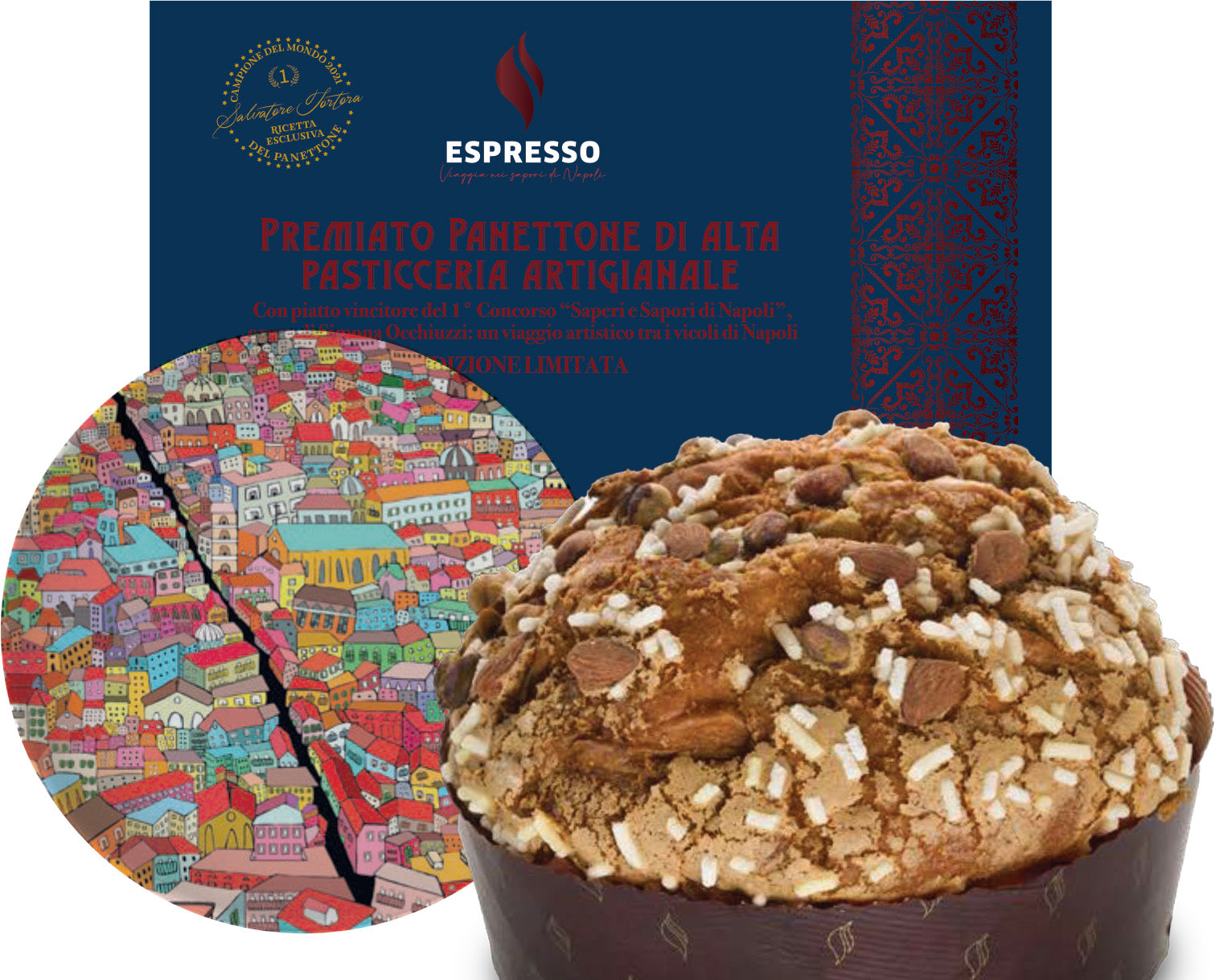 Gran Panettone 3 kg Classico SENZA PIATTO