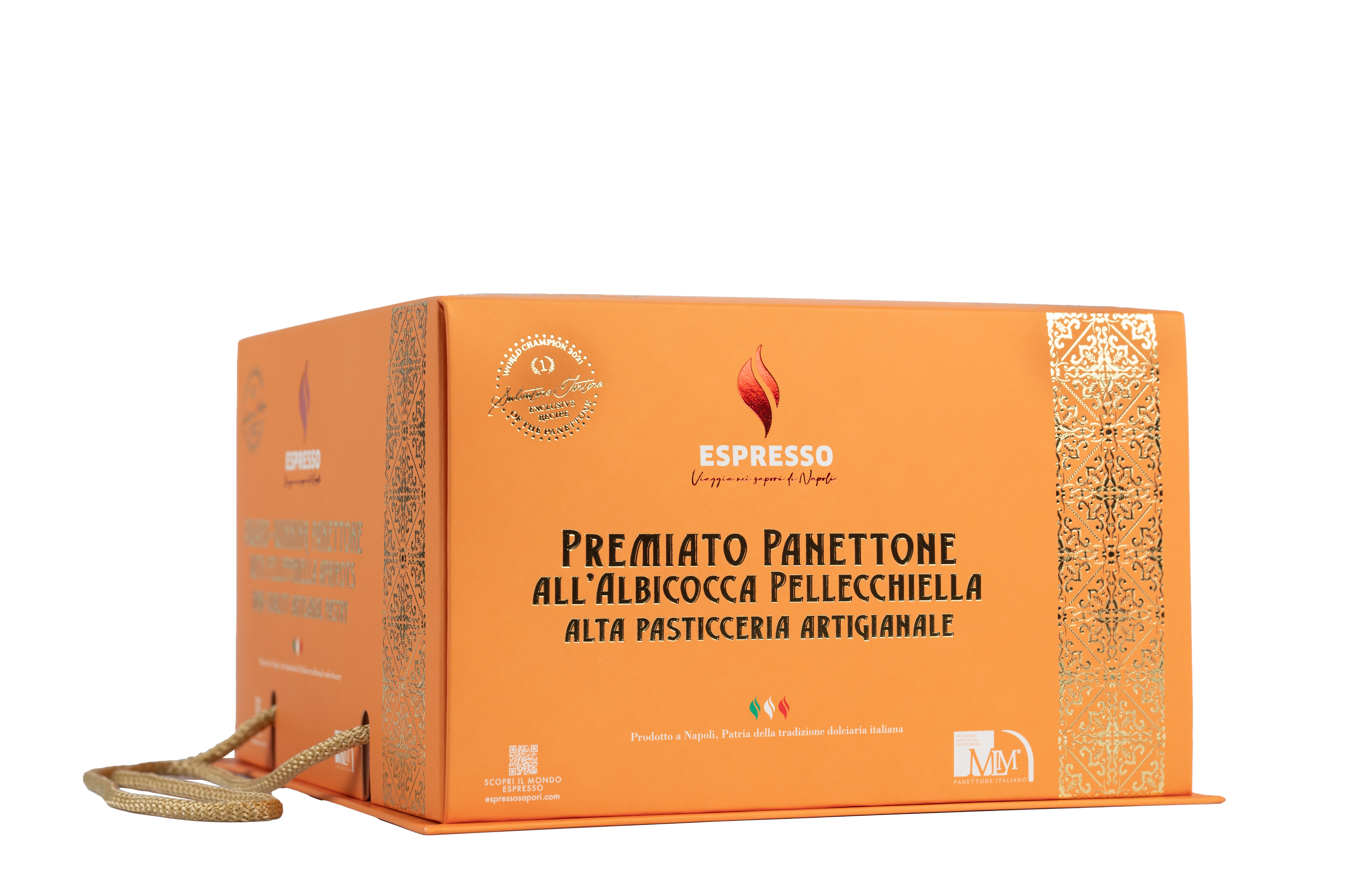 Panettone Albicocca Pellecchiella disponibile dal 25 novembre