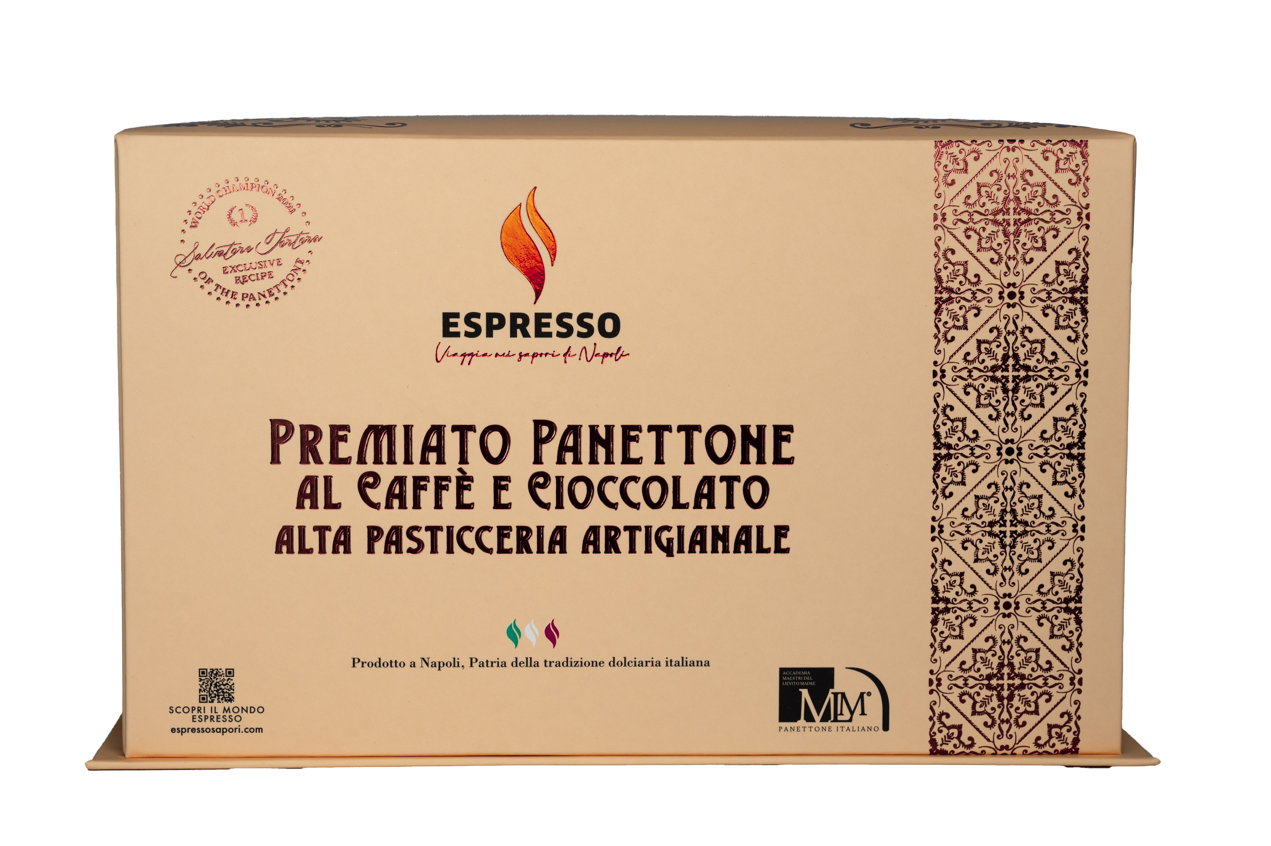 Panettone Caffè e Cioccolato disponibile dal 25 novembre