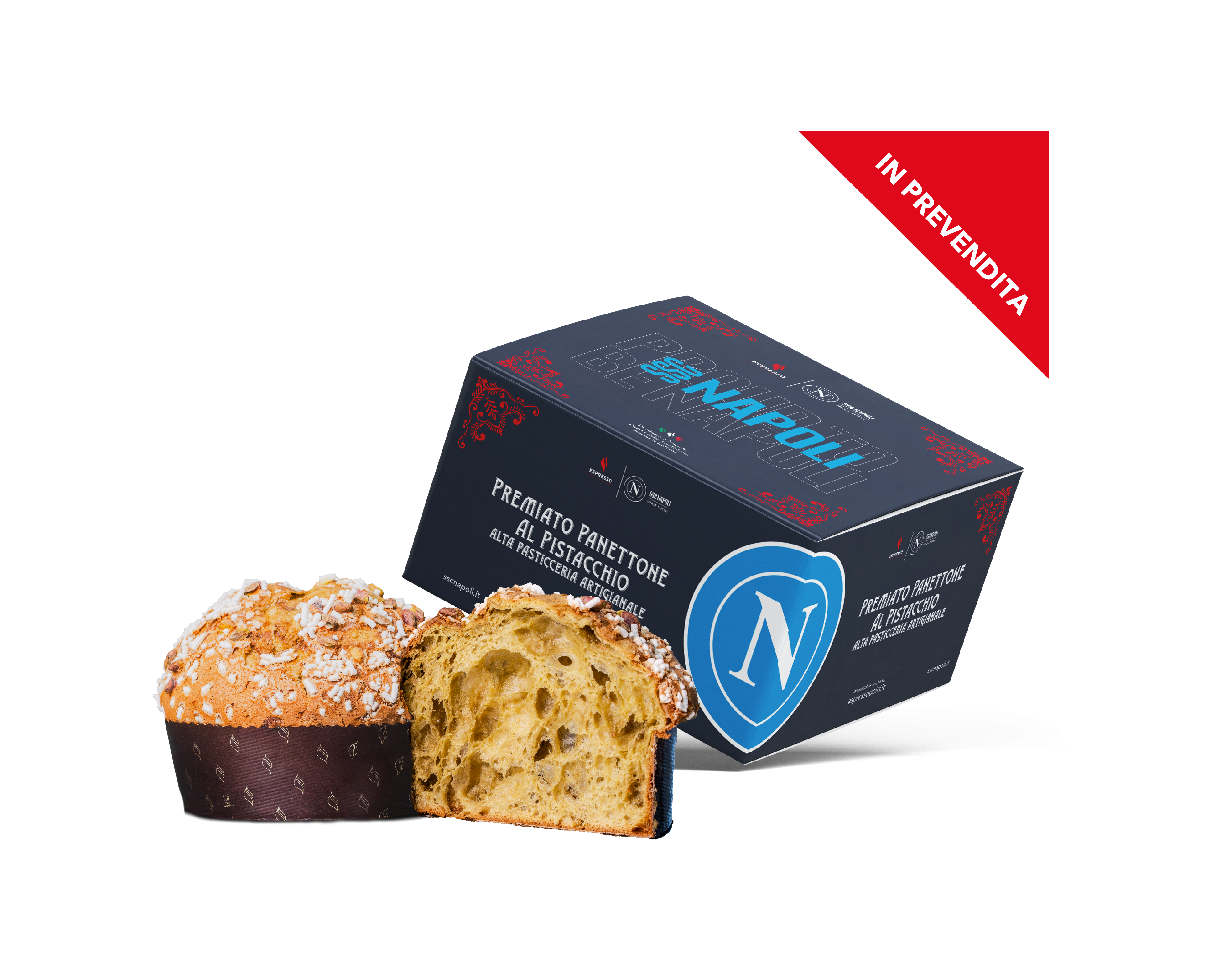 Panettone al Pistacchio SSC NAPOLI