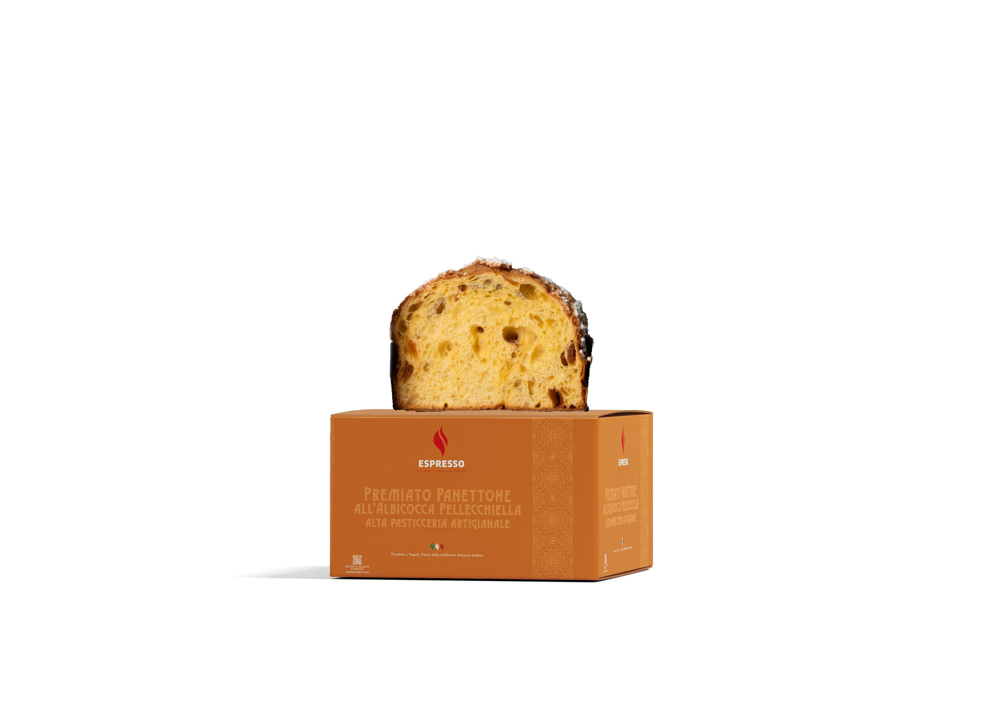 Panettone Albicocca Pellecchiella disponibile dal 25 novembre