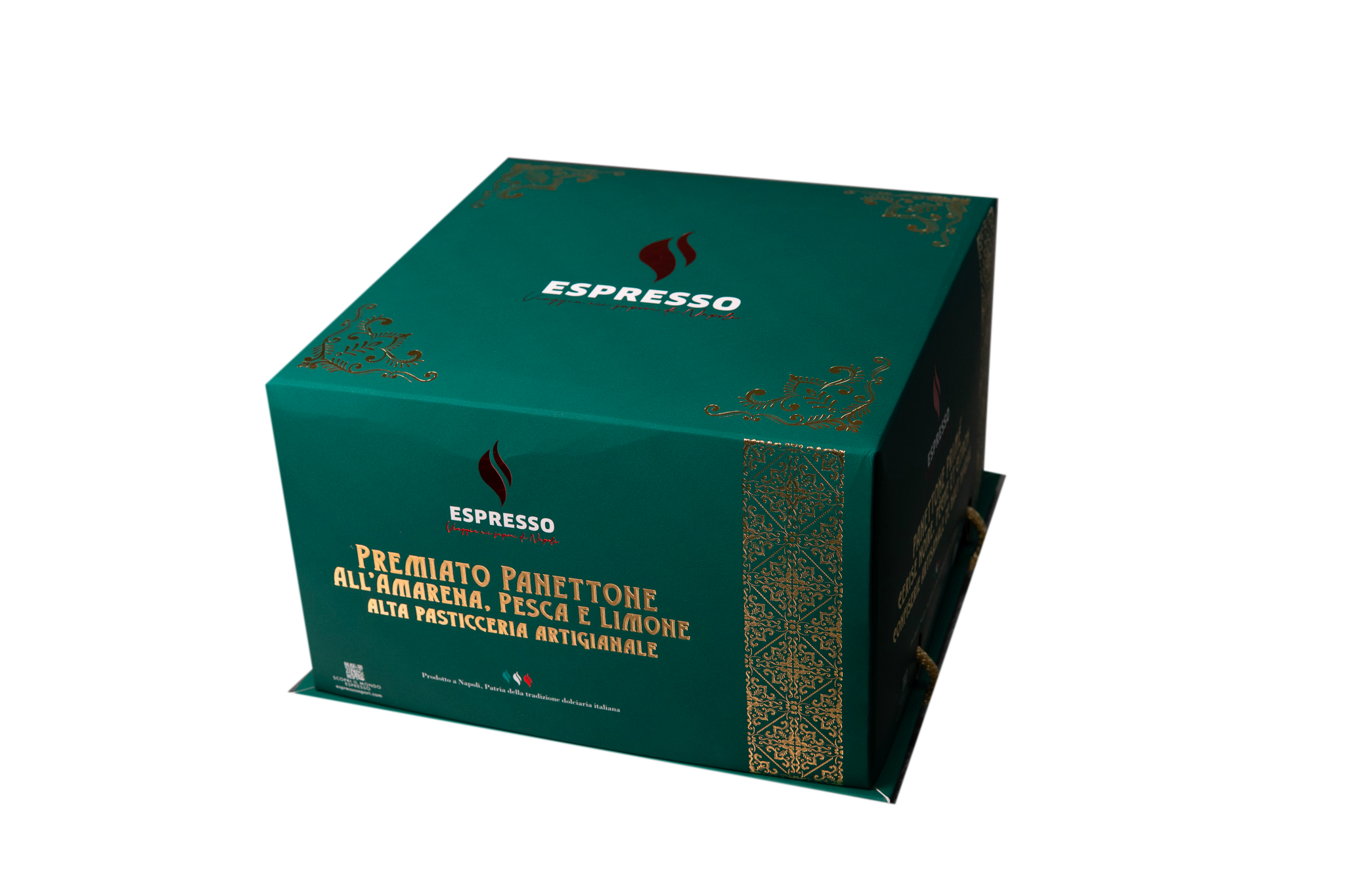 Panettone Amarena Pesca e Limone disponibile dal 25 novembre