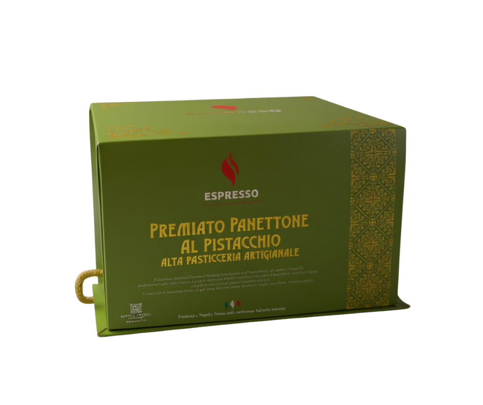 Panettone Pistacchio disponibile dal 25 novembre